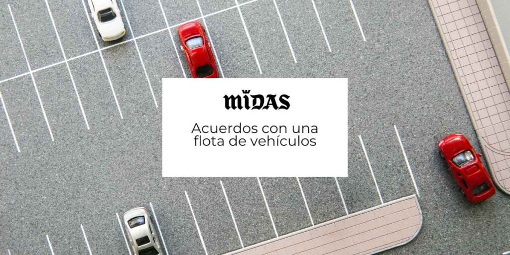 Acuerdos con una flota de vehículos
