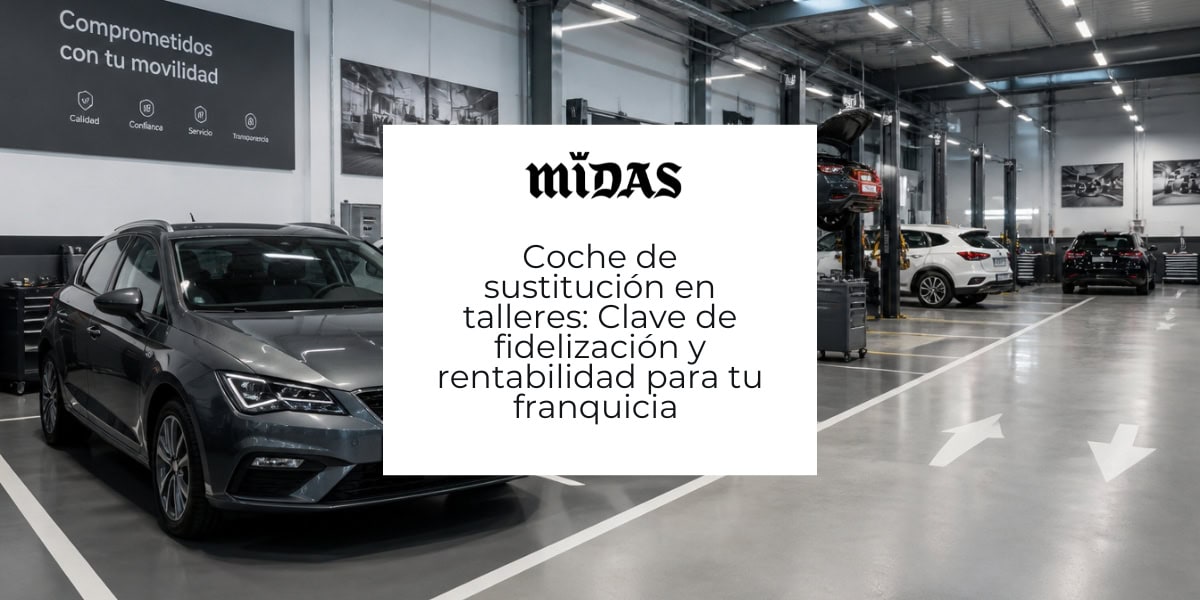taller con coche de sustitución