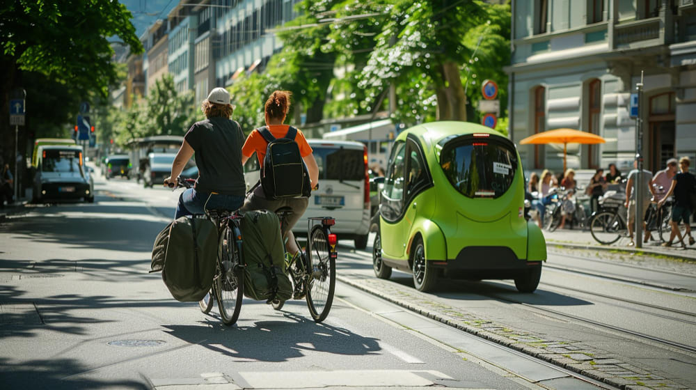 plan moves iii bicicletas al lado cuadriciclo verde